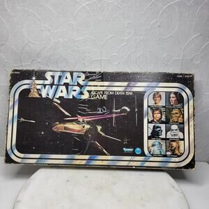 Star Wars Escape From Death Star Game Complete Vintage Board Game 1977 Kenner